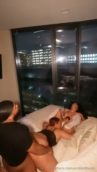Amberthickk Lace Stockings Spread Wide OnlyFans Video Leaked