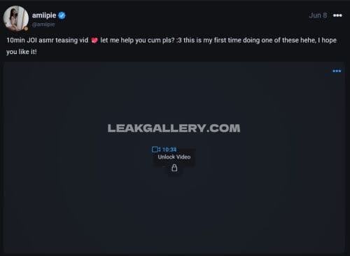 Amiipie Leak OnlyFans exclusif #14919215