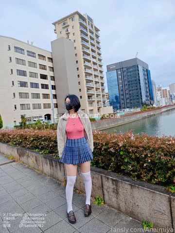 Anaimiya Schoolgirl Outfit Pose OnlyFans Photo Leaked