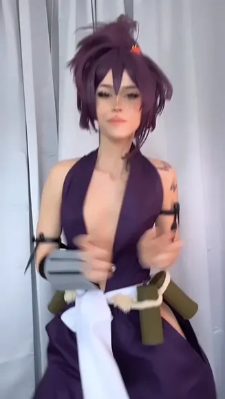 Anariexe Purple Halter Top Tease OnlyFans Video Leaked