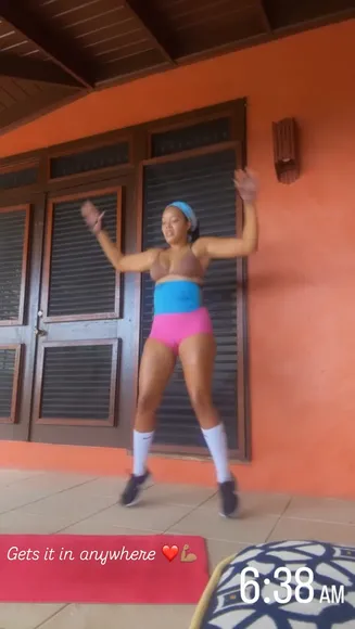 Angelasimmons Workout Shorts Bounce OnlyFans Video Leaked