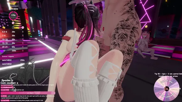 Angeldustvr Thigh High Sock Tease OnlyFans Video Leaked