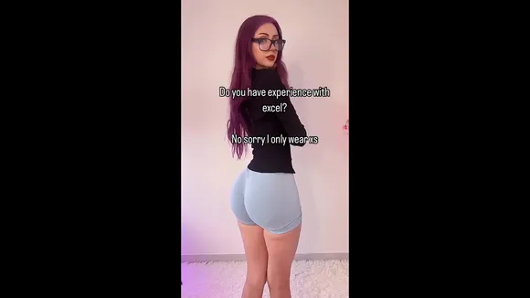 Angelmelly Tight Shorts Ass Shot OnlyFans Video Leaked