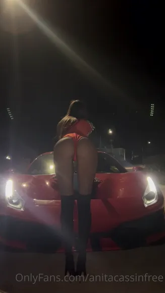 Anitacassin Fishnet Thighs Bending Over OnlyFans Video Leaked