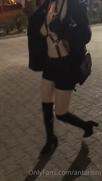 Antarism Harnessed Top and Shorts OnlyFans Video Leaked