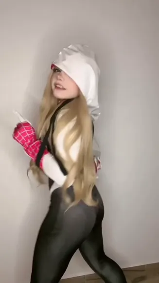 Any_cemar Spider-Themed Bodysuit Tease OnlyFans Video Leaked