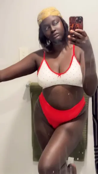 Anyangdeng Red Bikini Bottoms OnlyFans Video Leaked