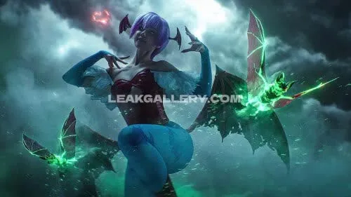 Ariadna_lobe Fantasy Demon Wings Pose OnlyFans Photo Leaked