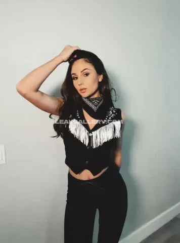 Arianamarie Fringe Crop Top Tease OnlyFans Photo Leaked
