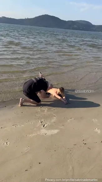 Asabridm Naked Ass On Beach OnlyFans Video Leaked