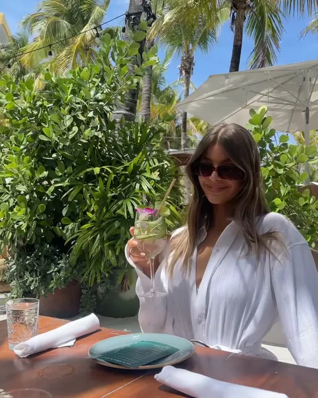 Ashley White Shirt Drink Tease OnlyFans Video Leaked
