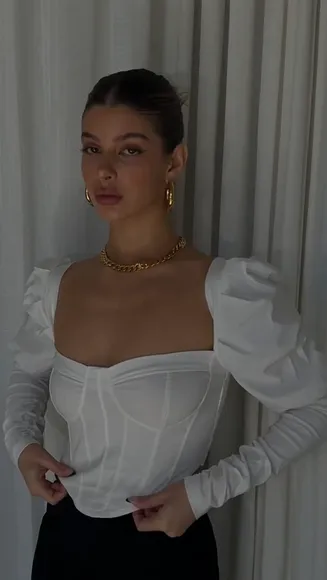 Ashley White Corset Top Tease OnlyFans Video Leaked
