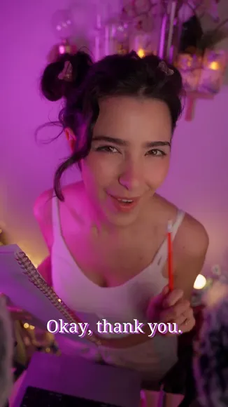 Asmrglow White Bra Writing Tease OnlyFans Video Leaked