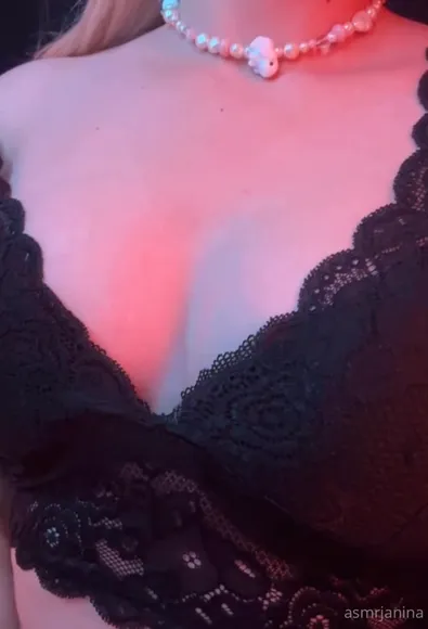 Asmr Janina Lace Bra Tease OnlyFans Video Leaked