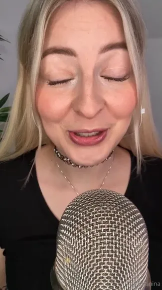 Asmr Janina Whispering Into Mic OnlyFans Video Leaked