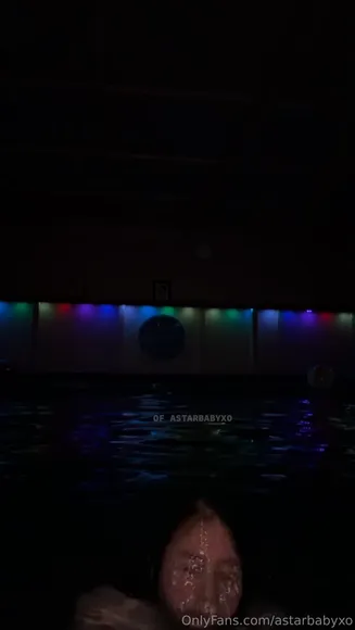 Astar_xo Topless Pool Soak OnlyFans Video Leaked