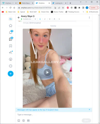 Averyyskye Exclusive Leaked Nude OnlyFans #14265482