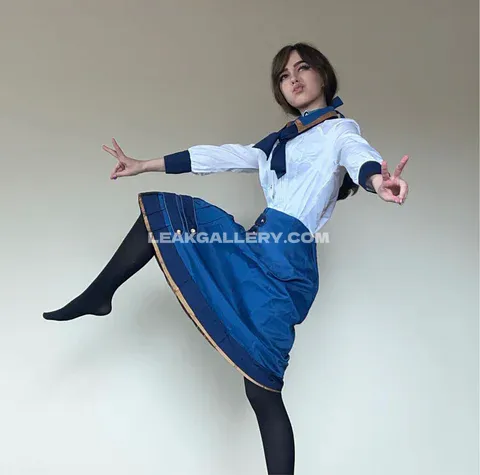 Awkspew_roo2 School Uniform Skirt Lift OnlyFans Photo Leaked