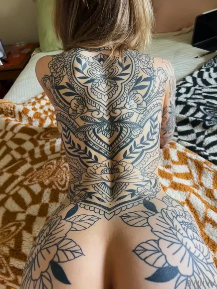 Awlivv Tattooed Back And Ass OnlyFans Video Leaked