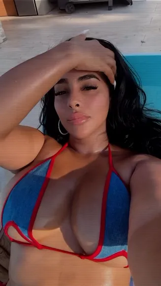 Ayishadiaz Denim Bikini Top Tease OnlyFans Video Leaked