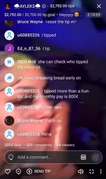Ayleksx Dildo Tease With Tongue OnlyFans Video Leaked