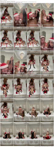 Baddies_galleryy Santa Thong Tease OnlyFans Photo Leaked