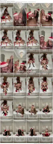 Baddies_galleryy Santa Thong Tease OnlyFans Photo Leaked