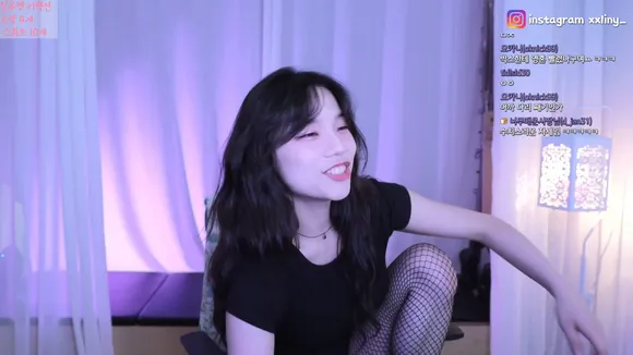 Bbang_eu Fishnet Legs Tease OnlyFans Video Leaked