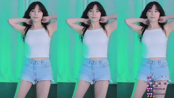 Bbang_eu Denim Shorts Dance OnlyFans Video Leaked