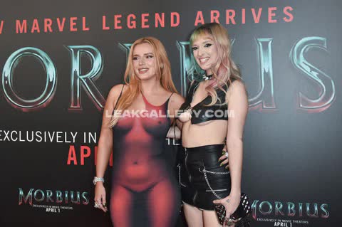 Bellathorne Leather Crop Top Pose OnlyFans Photo Leaked