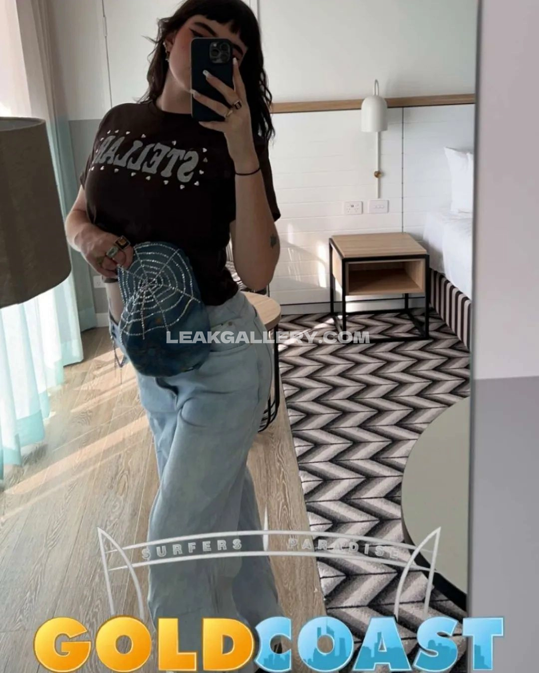 Benee Spiderweb Bra Tease OnlyFans Photo Leaked