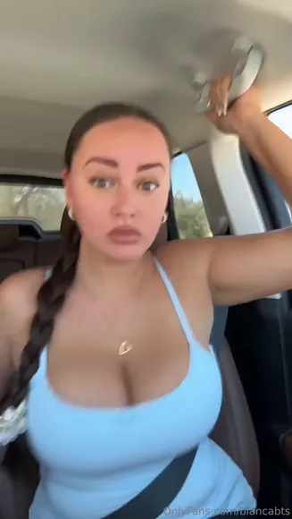 Biancabts Tits Out In Car OnlyFans Video Leaked