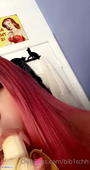 Bib1tchh Banana Blowjob Tease OnlyFans Video Leaked