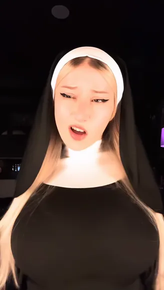 Bigtittygothegg Nun Habit Tease OnlyFans Video Leaked