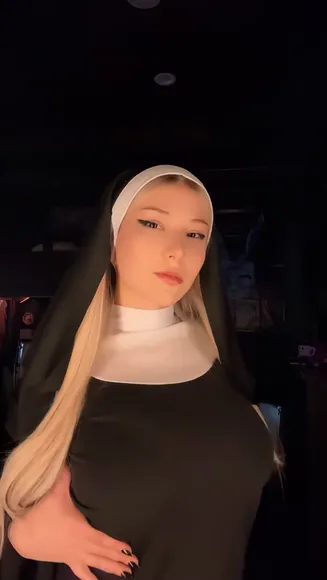 Bigtittygothegg Nun Habit Tease OnlyFans Video Leaked