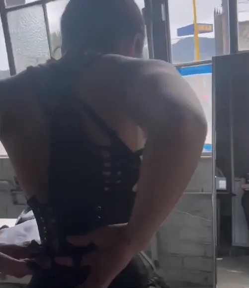 Bimbus2000 Black Corset Stripping OnlyFans Video Leaked