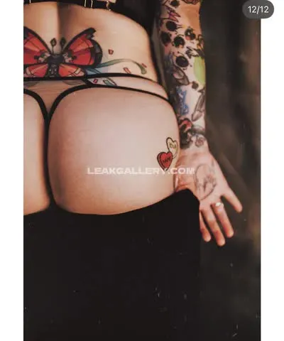 Birthdefective Tattooed Ass In Thong OnlyFans Photo Leaked