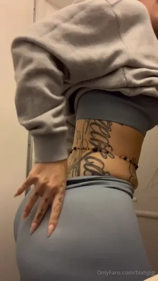 Blahgigi Tattooed Ass Twerking OnlyFans Video Leaked