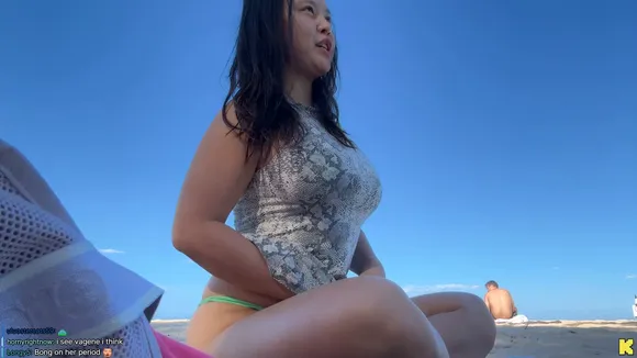 Bongbong_irl Green Thong Beach Pose OnlyFans Video Leaked