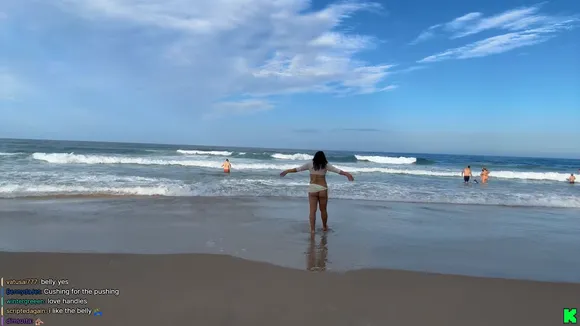 Bongbong_irl Bikini Beach Walk OnlyFans Video Leaked
