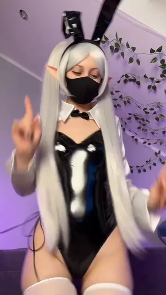 Brattyluna Latex Bunny Bodysuit Tease OnlyFans Video Leaked