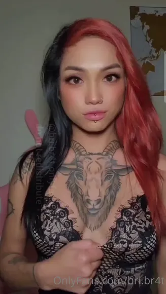 Bri Black Lace Bra Unzipped OnlyFans Video Leaked