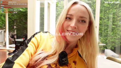 Bubbell Yellow Top Tease OnlyFans Photo Leaked
