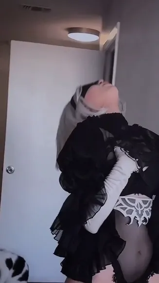 Bubbleteababydoll Lace Mask Tease OnlyFans Video Leaked