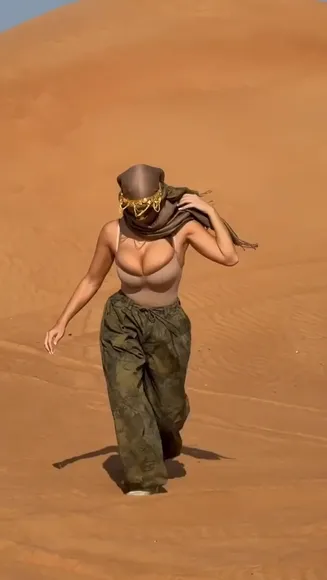Bufalika Topless Desert Run OnlyFans Video Leaked