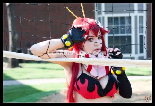 Bunnyayu Red Hair Cosplay Tease OnlyFans Photo Leaked