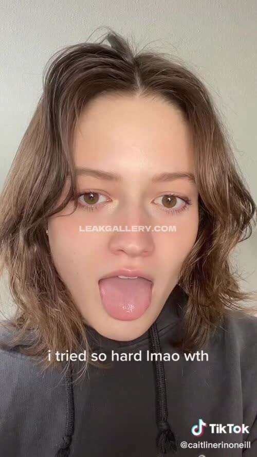 Caitlinerinoneill Tongue Out Tease OnlyFans Photo Leaked