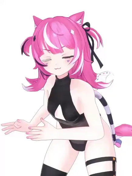 Camila Cat-Eared Bodysuit Tease OnlyFans Video Leaked