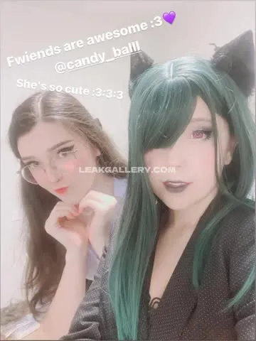 Candy_ballll Cat Ear Wig Tease OnlyFans Photo Leaked