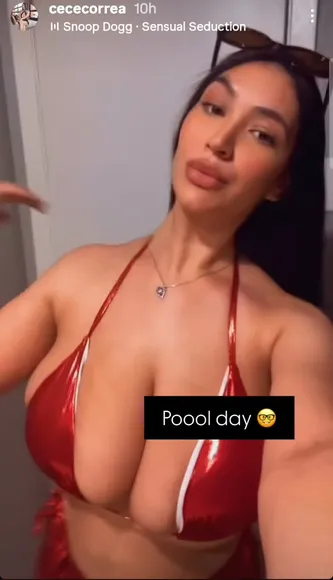 Cececorrea Red Bikini Top Tease OnlyFans Video Leaked